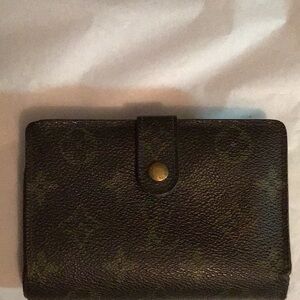 Authentic Louis Vuitton leather wallet